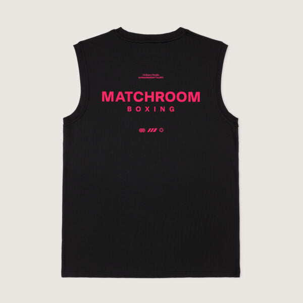 Matchroom Boxing Men's Black Training Vest – image 2