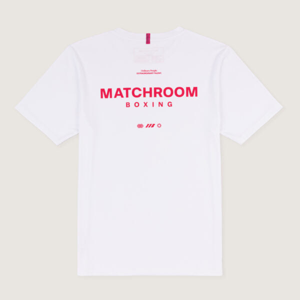 Matchroom Boxing Men's White Training T-Shirt – image 2