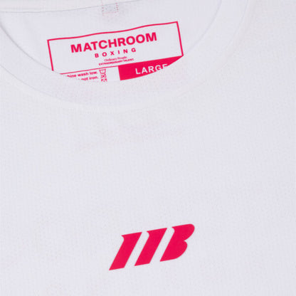 Matchroom Boxing Men's White Training T-Shirt – image 3